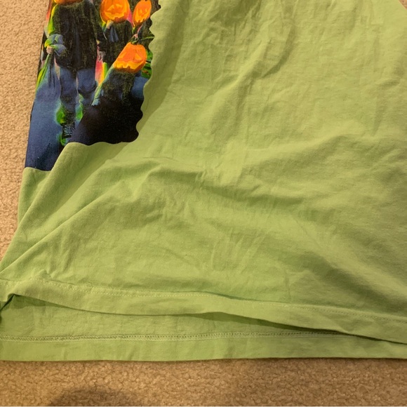 Goosebumps R.L. Stine Pumpkin Head Jack O Lanterns Green T-Shirt Size L Philcos - Picture 10 of 10